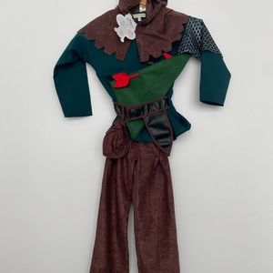 Size 5-7 PRETEND TO BEE Archer/Robin Hood Fancy Dress Costume for Kids